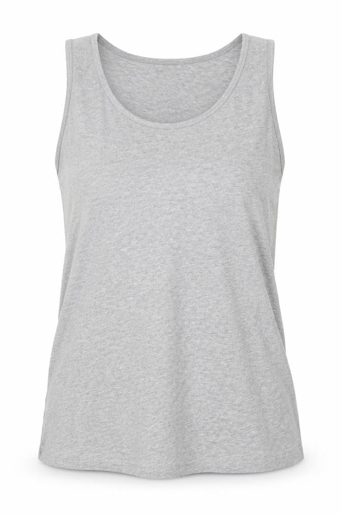 my basic Womens Grey   Basic Tank Size L