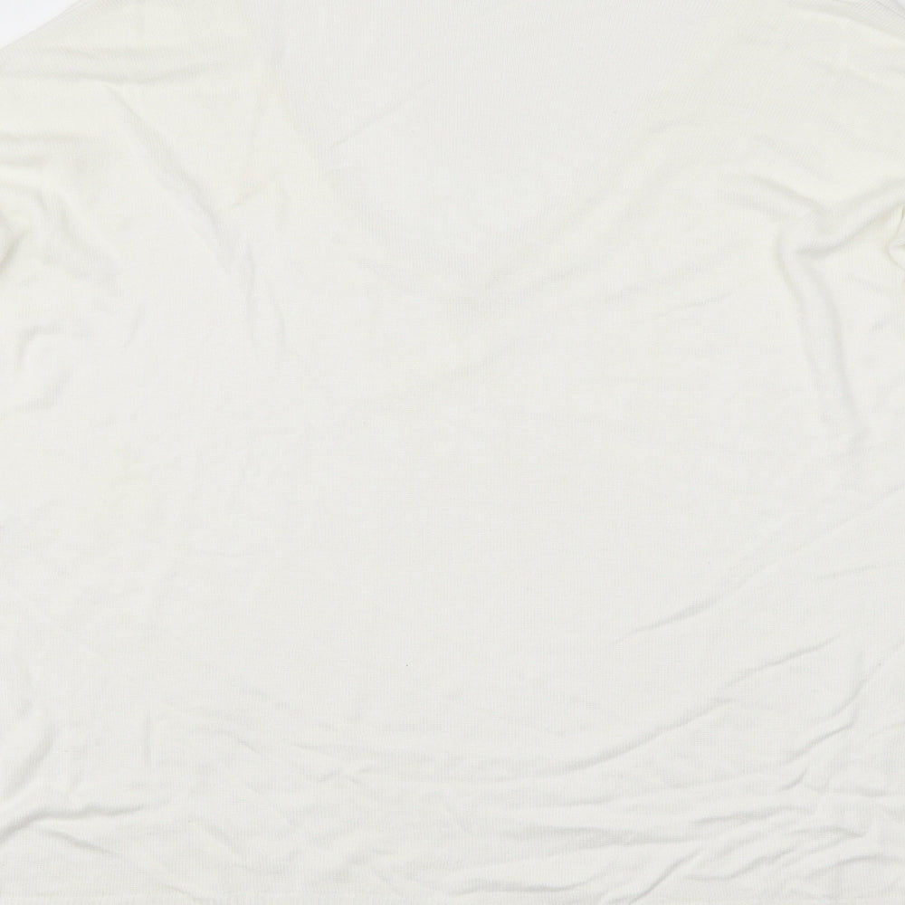 capsule Womens White   Pullover Jumper Size 14
