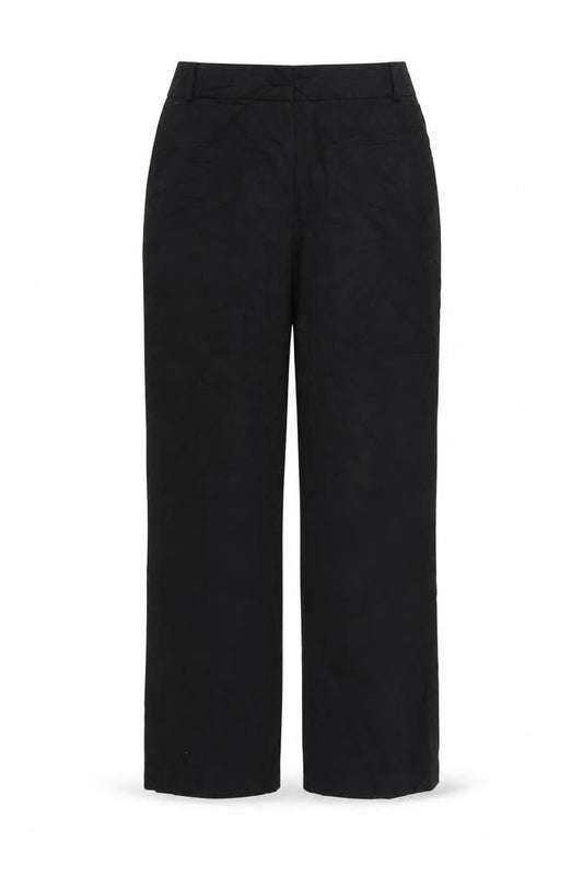 BHS Womens Black   Trousers  Size 10 L28 in