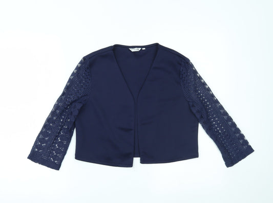 Measeor Womens Blue   Cardigan Jumper Size M