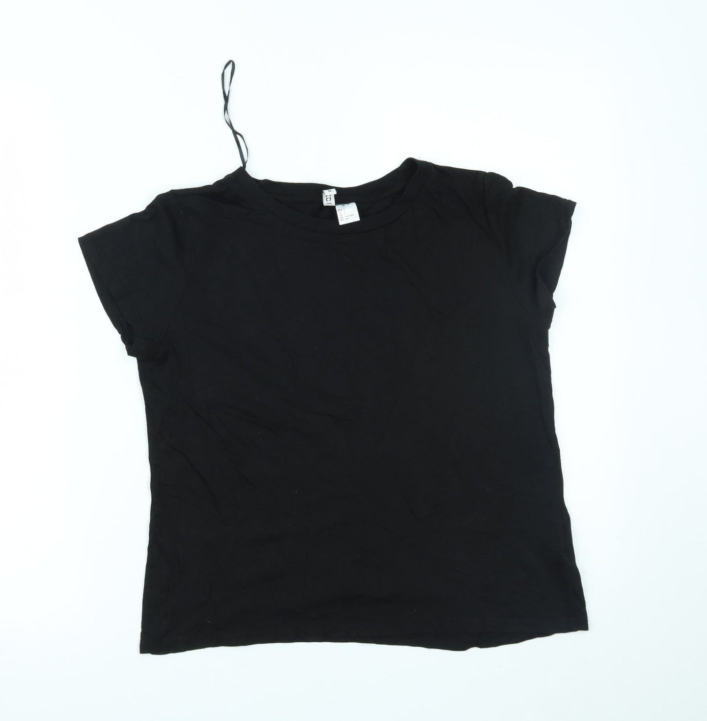 H&M Womens Black   Basic T-Shirt Size S