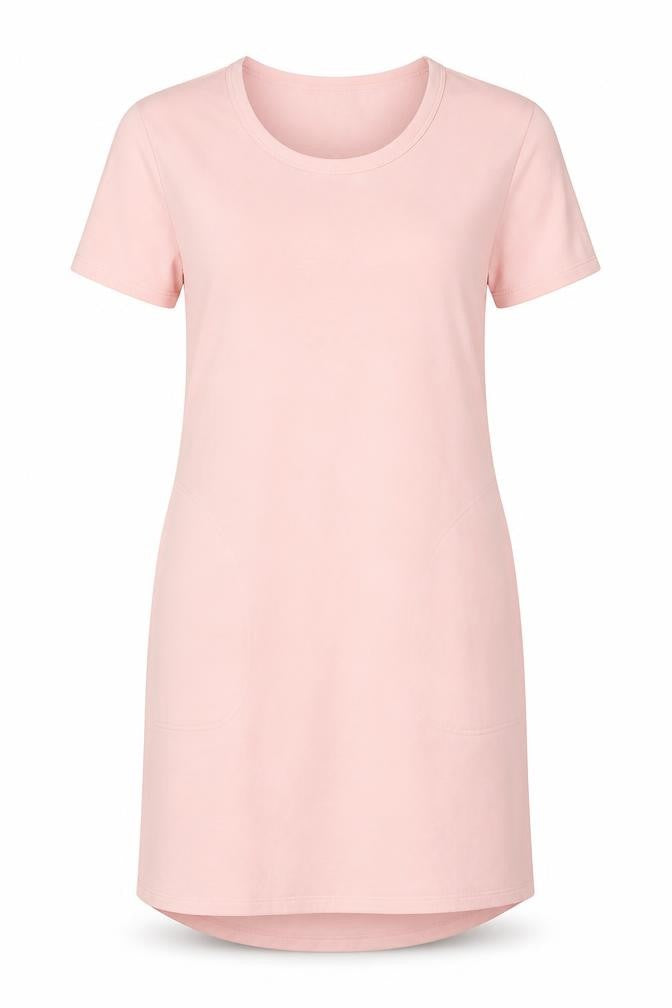 32 cool Womens Pink   T-Shirt Dress  Size S