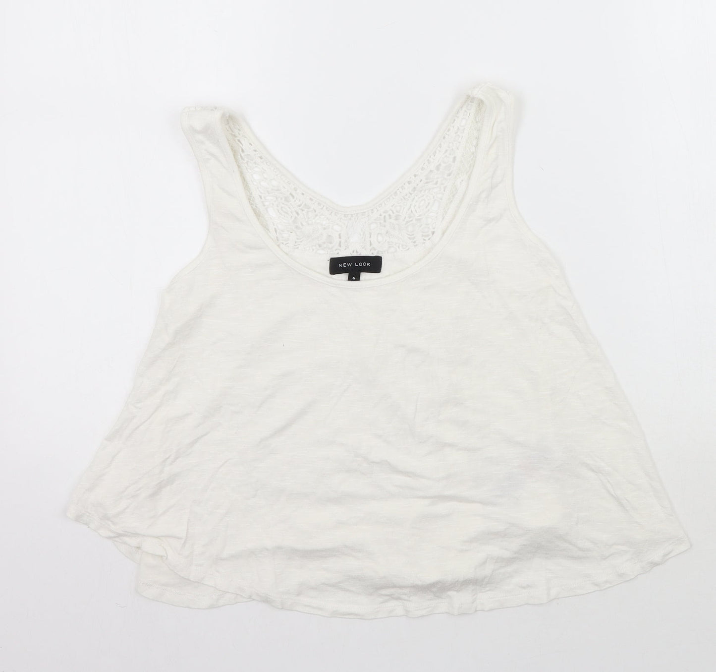 Newlook Womens White   Basic Tank Size 6
