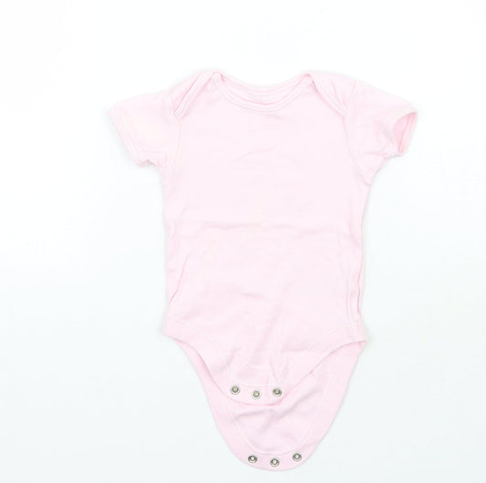 George Girls Pink   Babygrow One-Piece Size 3-6 Months