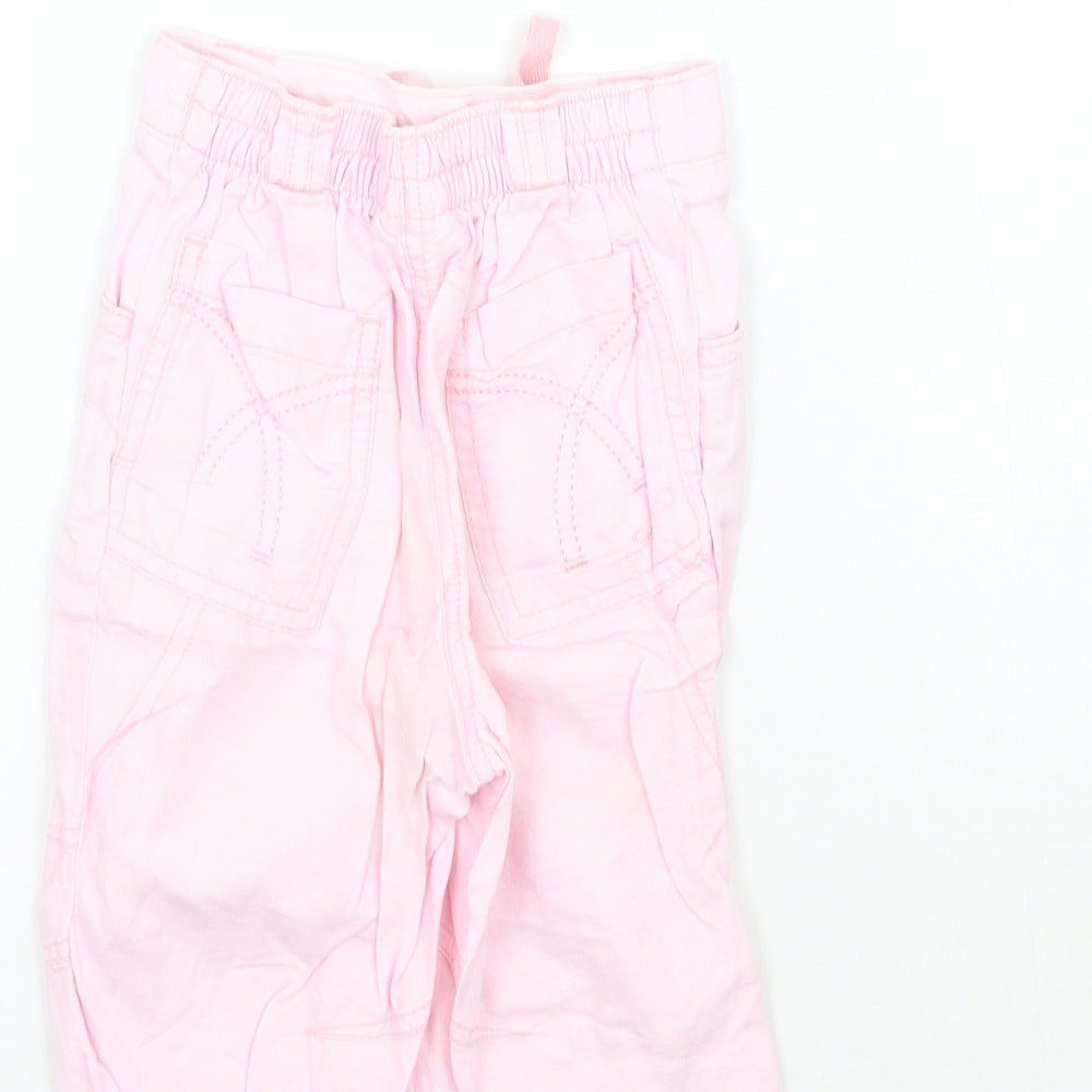 NEXT Girls Pink   Capri Trousers Size 12-18 Months