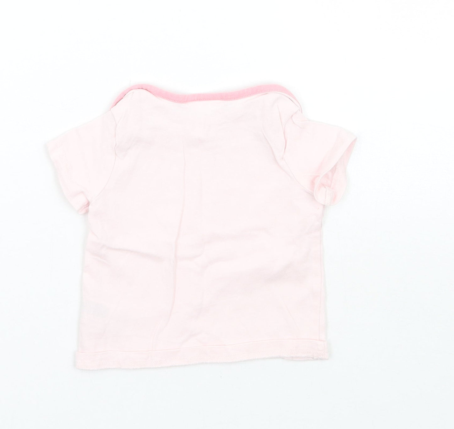 NEXT Girls Pink   Basic T-Shirt Size 0-3 Months
