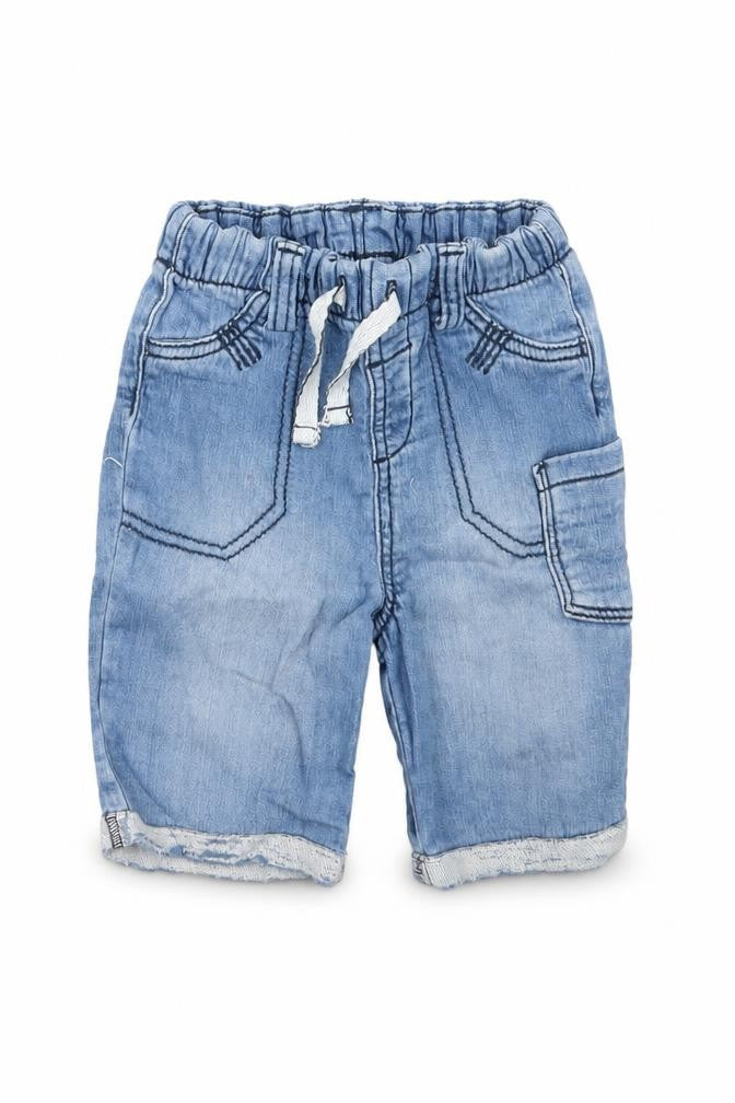 Nutmeg Boys Blue   Cargo Jeans Size 9-12 Months