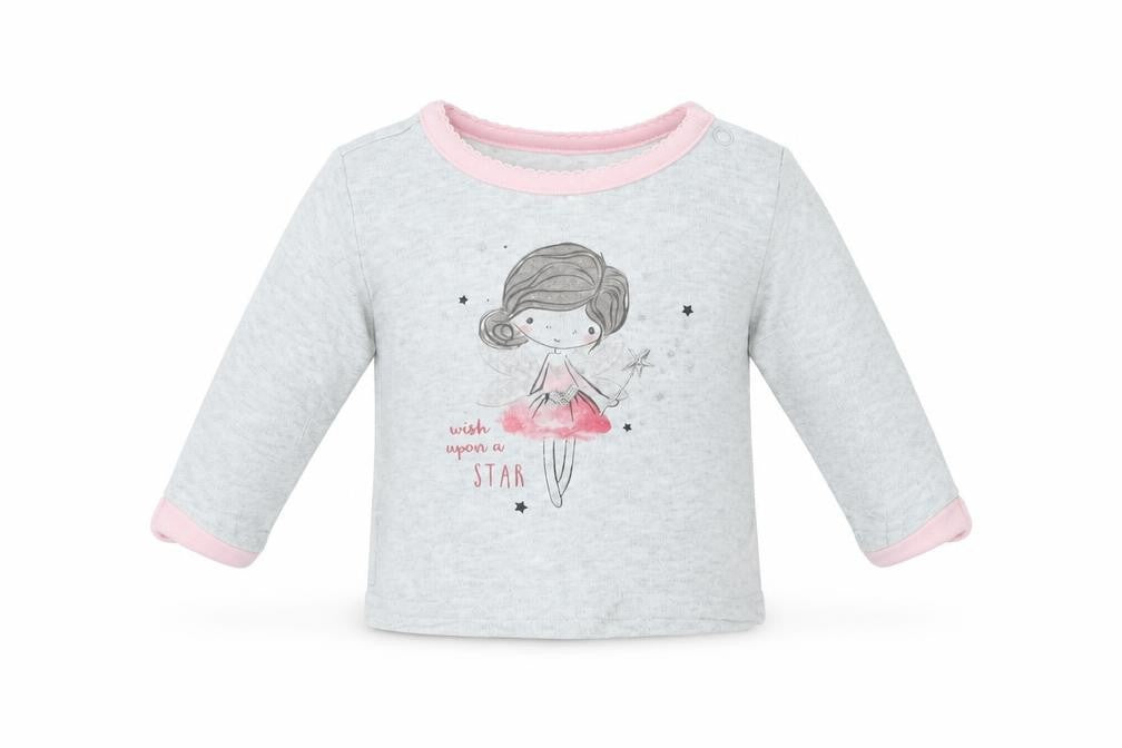 Primark Girls Grey   Basic T-Shirt Size 0-3 Months