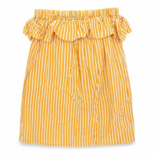 Primark Womens Yellow Striped  Mini  Size 14