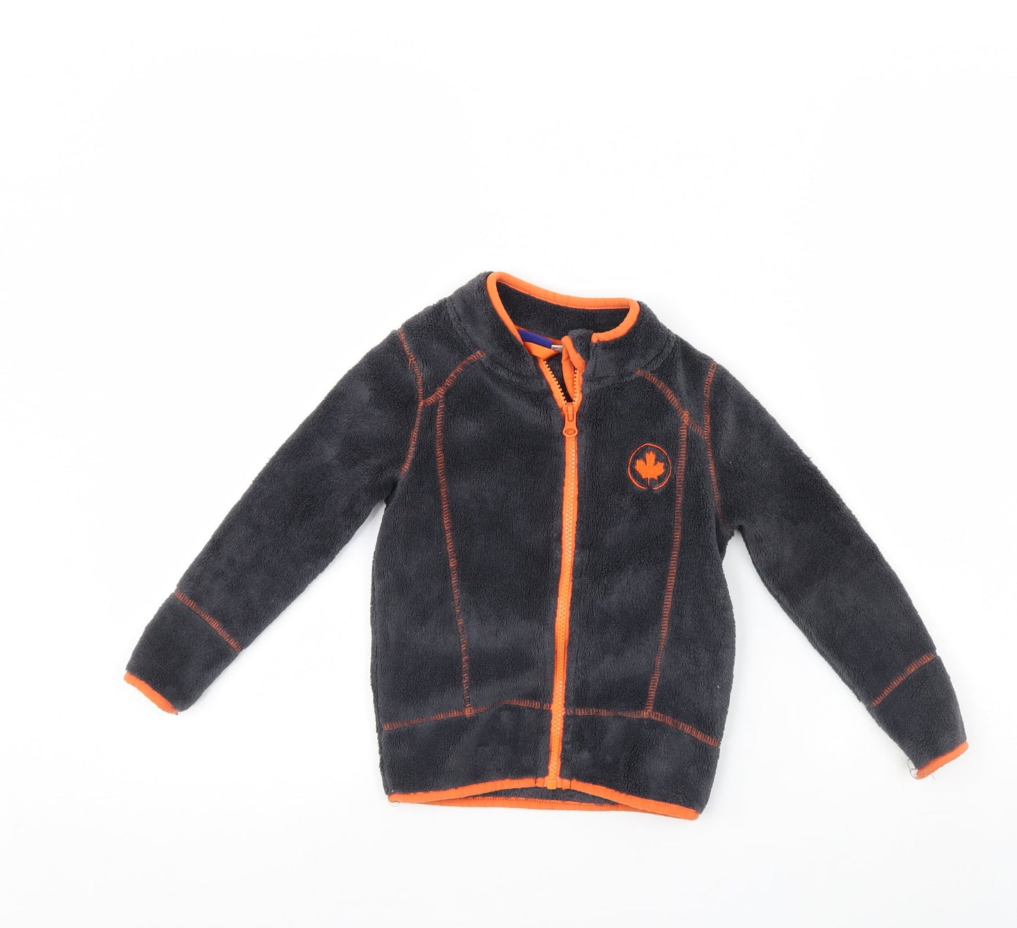 lulipu  Boys Grey  Fleece Jacket  Size 3 Years