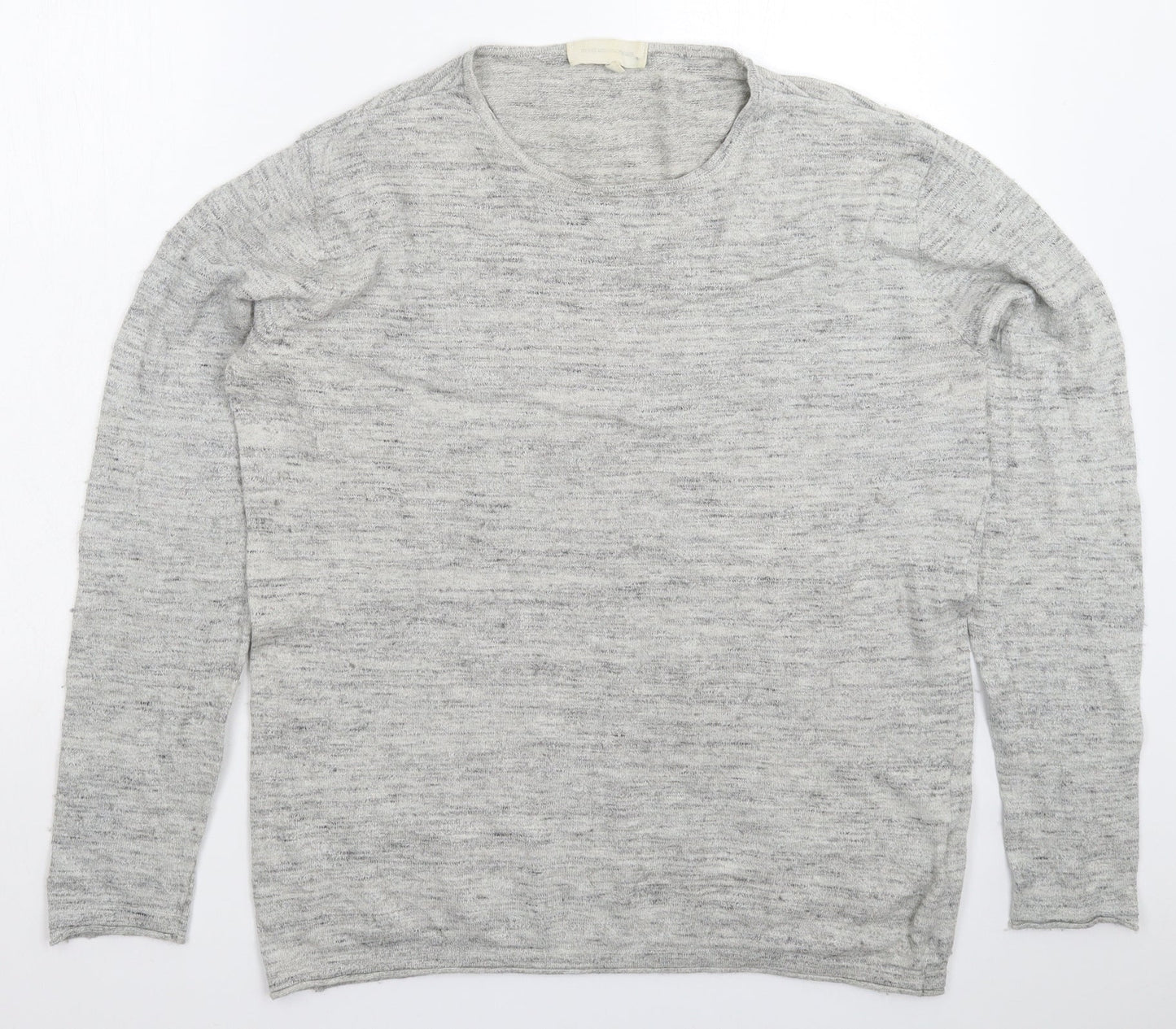 Frederik Anderson Womens Grey  Knit Pullover Jumper Size XL