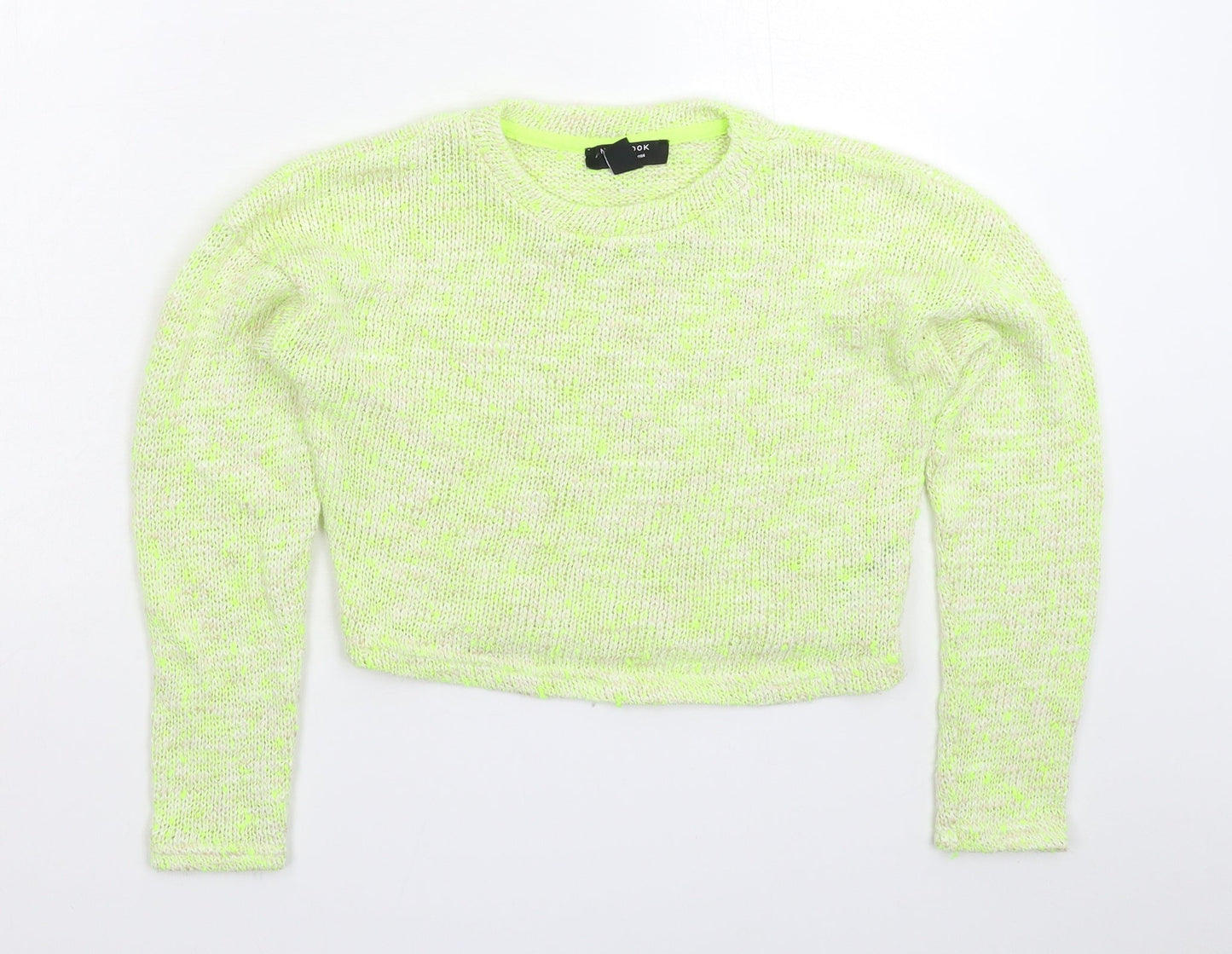 New Look Girls Green  Knit Pullover Jumper Size 12-13 Years