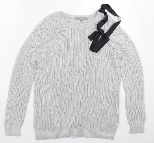 NEXT Womens Grey  Knit Pullover Jumper Size 10