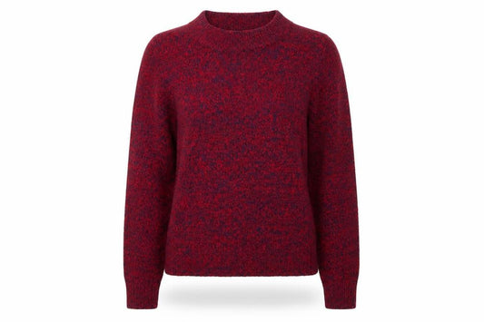 Divided Womens Red  Knit Pullover Jumper Size S