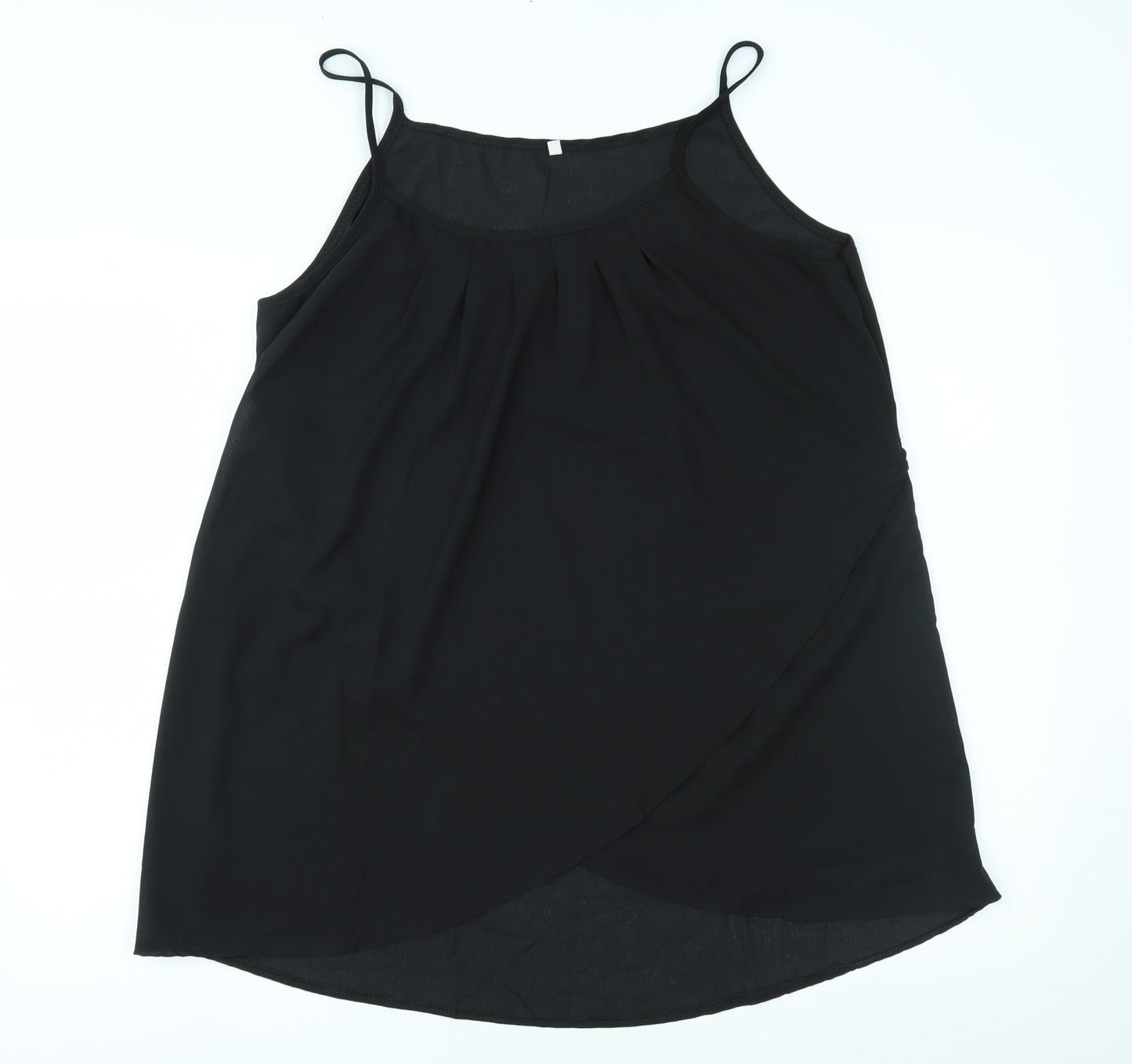 Preworn Womens Black   Basic Tank Size L