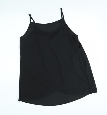 Preworn Womens Black   Basic Tank Size L