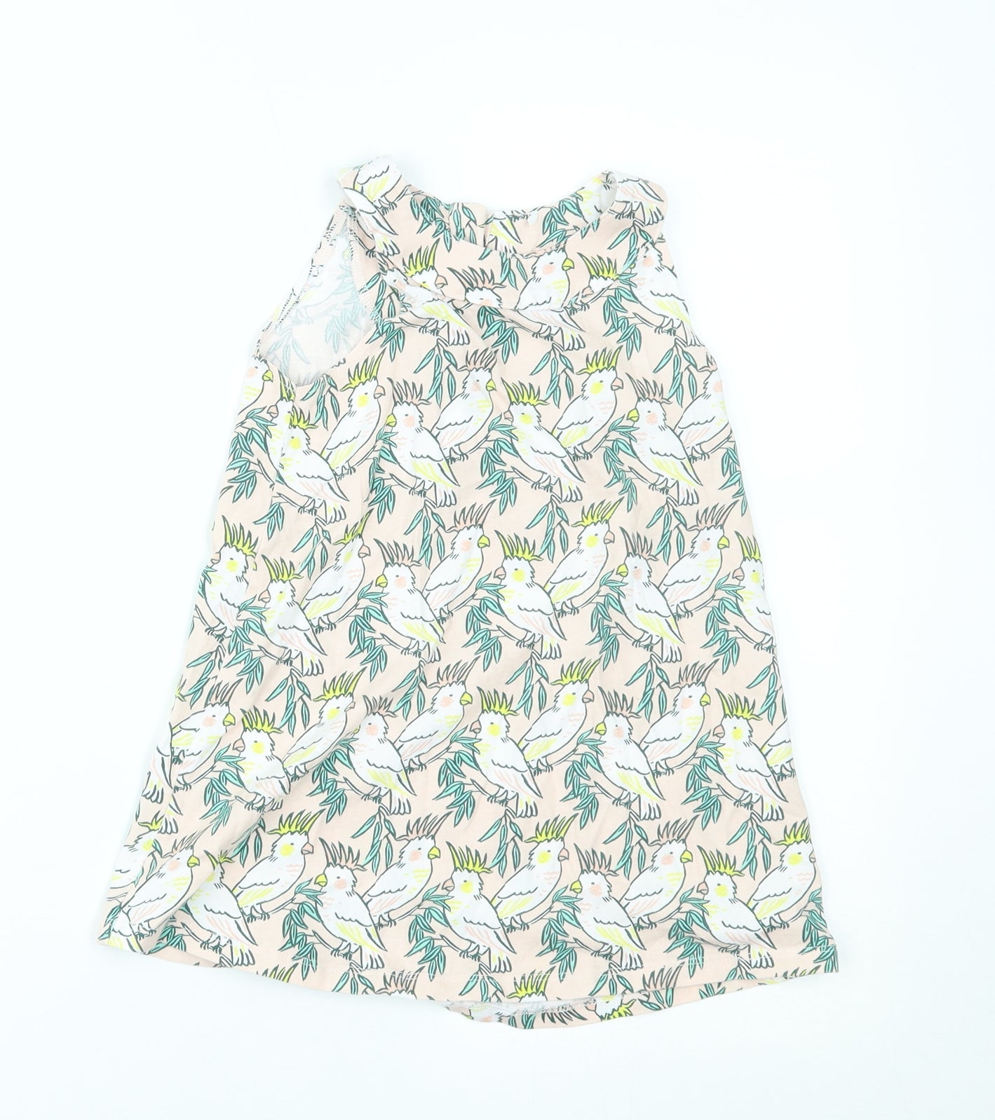 Mini Club Girls Pink Floral  Trapeze & Swing  Size 4-5 Years