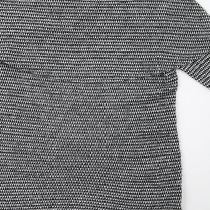 Womens Grey Check  Jumper Dress  Size M