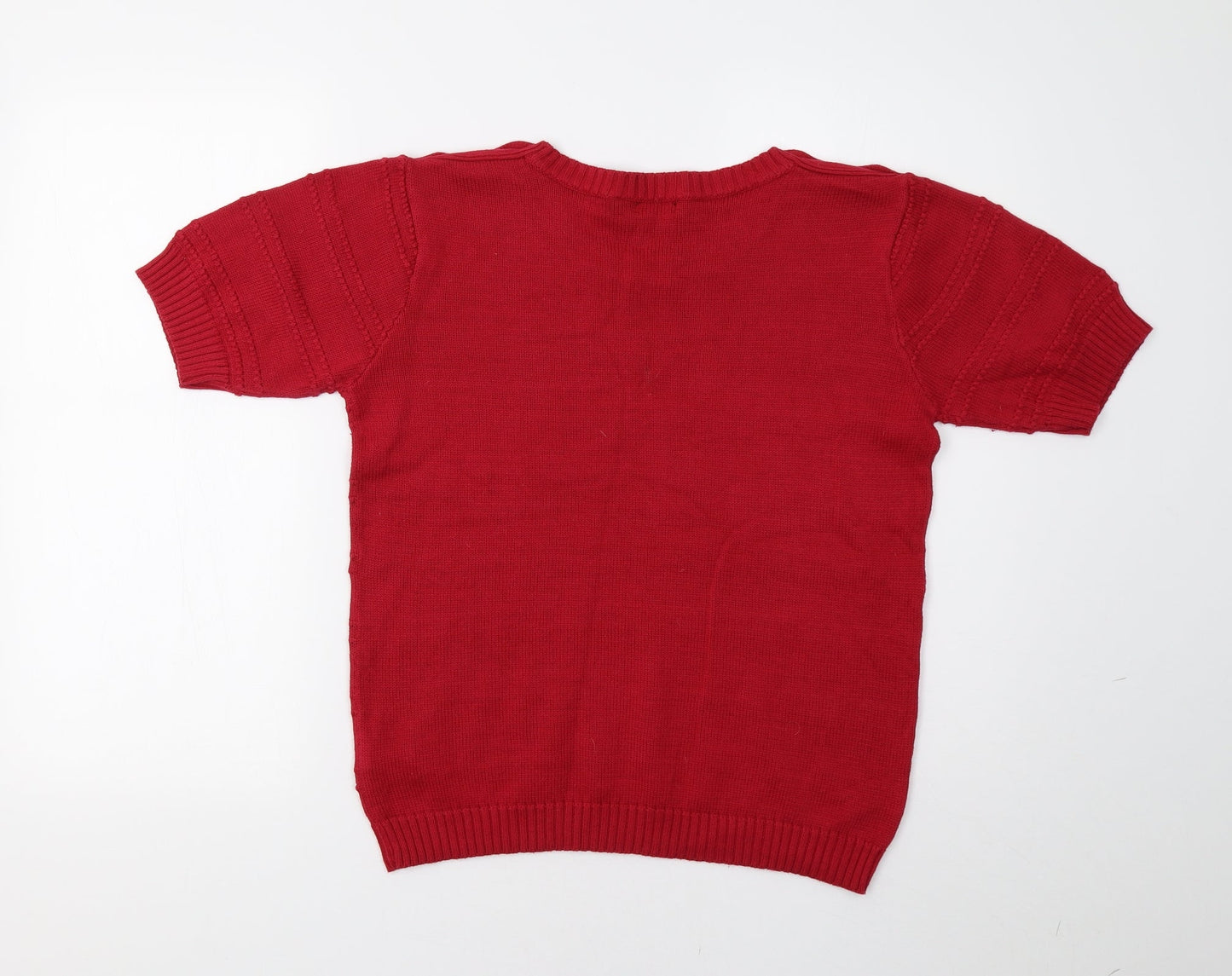 Falia Womens Red   Pullover Jumper Size M