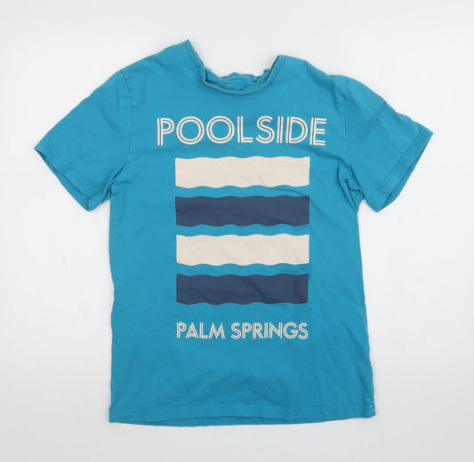 George Mens Blue    T-Shirt Size S