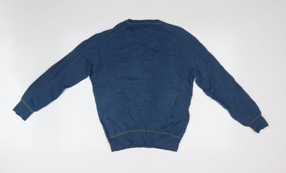 F&F Mens Blue   Pullover Jumper Size S