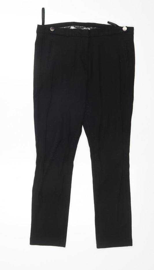 REDHERRING Womens Black   Dress Pants Trousers Size 10 L26.5 in