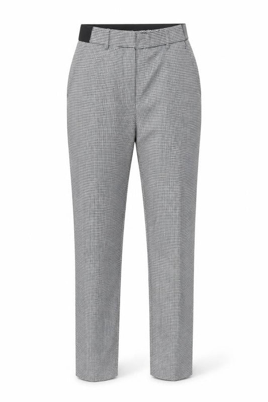 Primark Womens Multicoloured Houndstooth  Dress Pants Trousers Size 6 L26 in