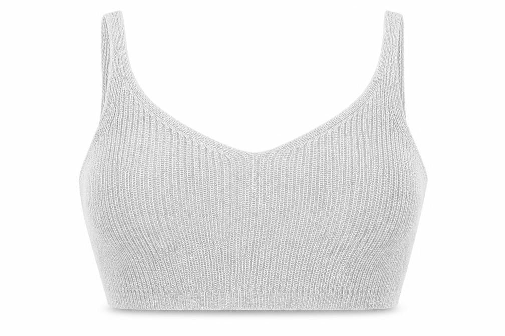 Sparkle & Fade Womens Silver   Basic Tank Size XS