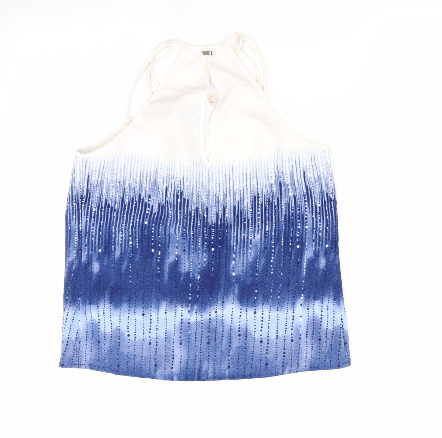 H&M Womens Blue   Basic Blouse Size 8