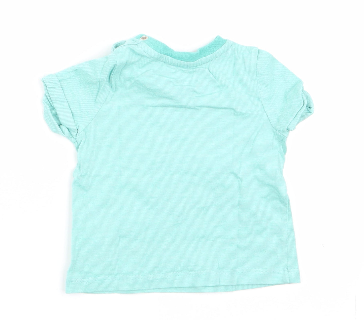 Florence and Fred Boys Green   Basic T-Shirt Size 3-6 Months