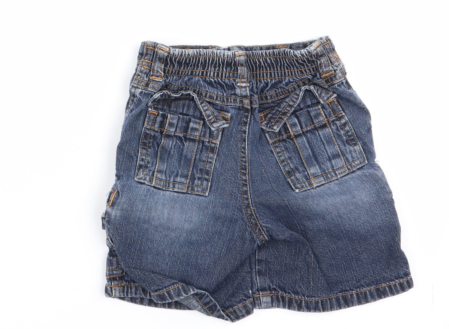 Gymboree Boys Blue   Cargo Jeans Size 12-18 Months