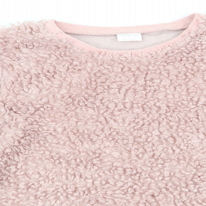 F&F Girls Pink   Pullover Jumper Size 13-14 Years