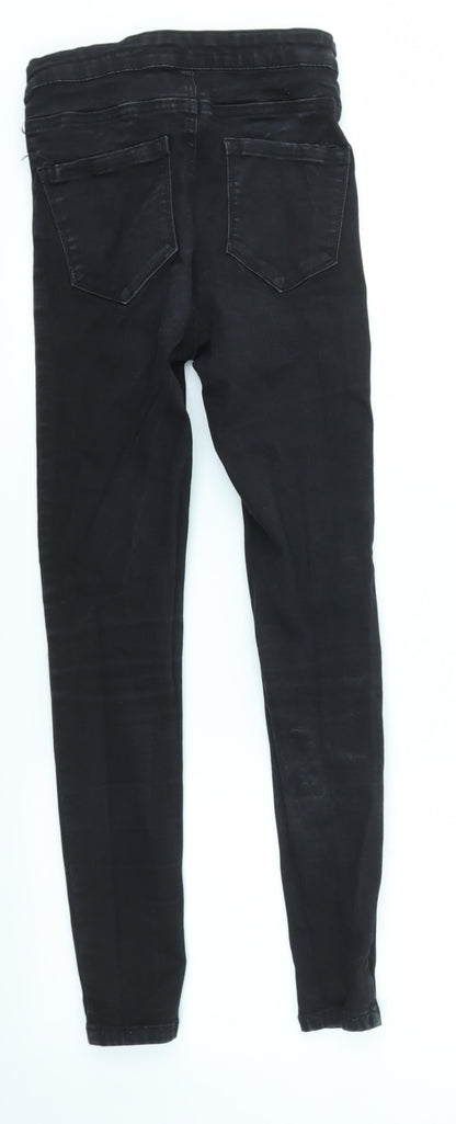 Preloved Primark Womens Black   Jegging Jeans Size 8 L25 in - Back