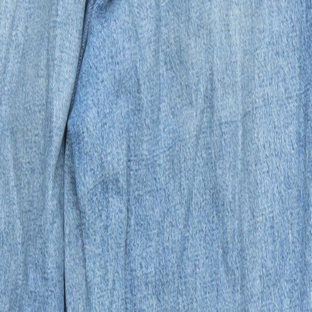 H&M Womens Blue   Straight Jeans Size 12 L27 in