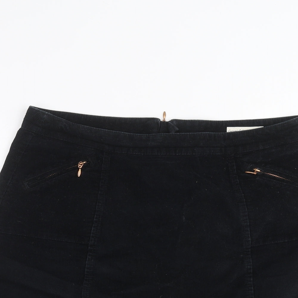 F&F Womens Black   Mini Skirt Size 12