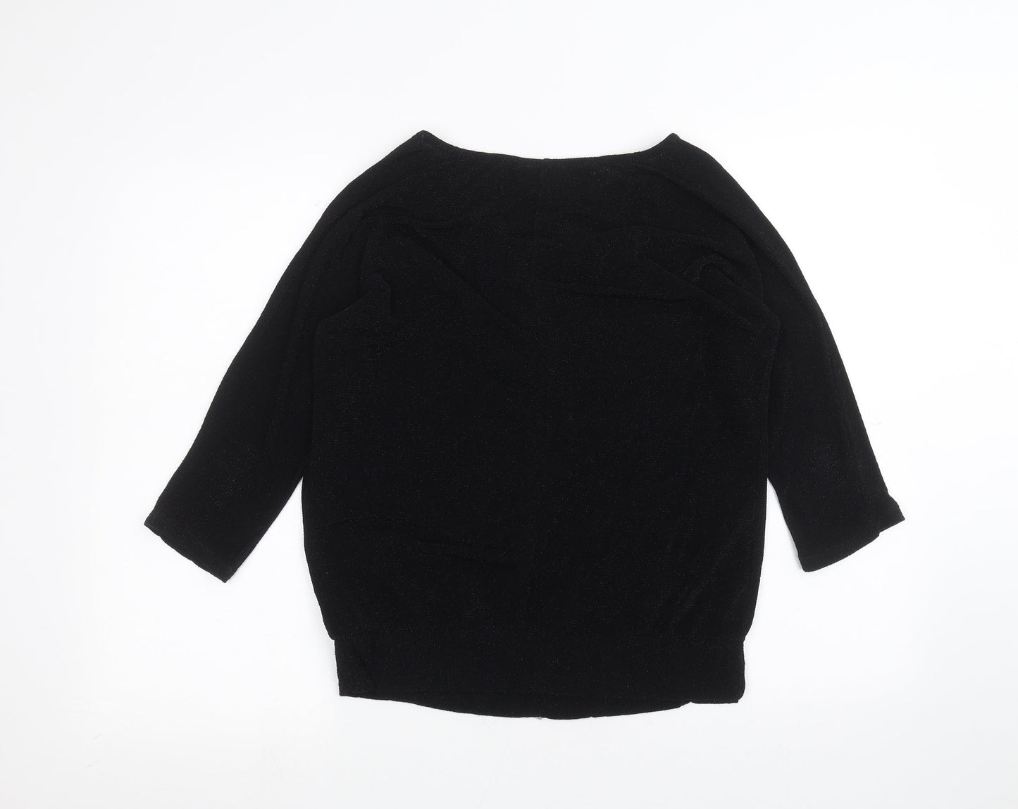 Wallis Womens Black   Basic T-Shirt Size M