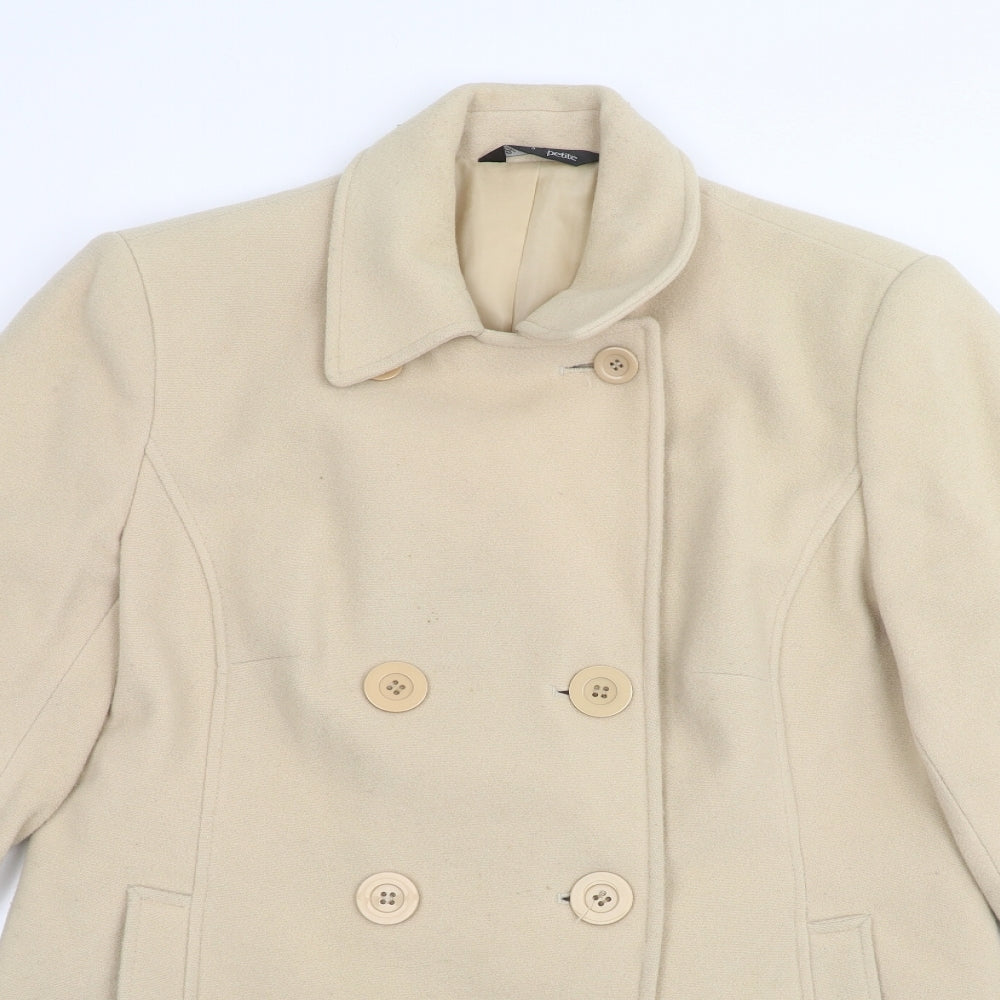 BHS Womens Beige   Jacket  Size 14