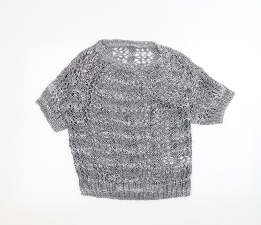 Marks and Spencer Womens Grey   Pullover Jumper Size 10