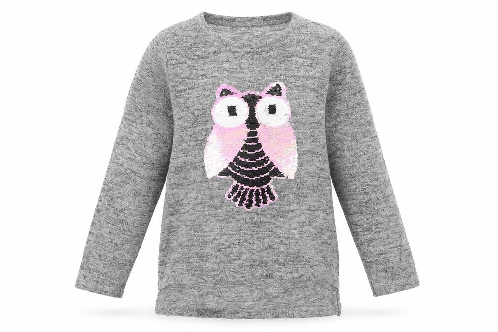 meybiy kids Girls Grey   Basic T-Shirt Size 9-10 Years
