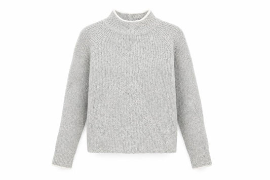 H&M Womens Grey   Pullover Jumper Size S
