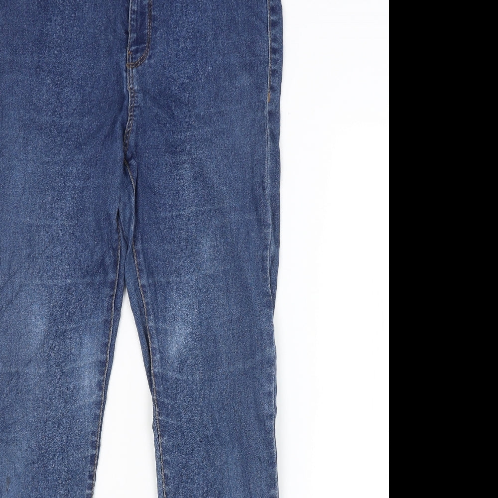 SINSAY Womens Blue   Skinny Jeans Size 14 L28 in