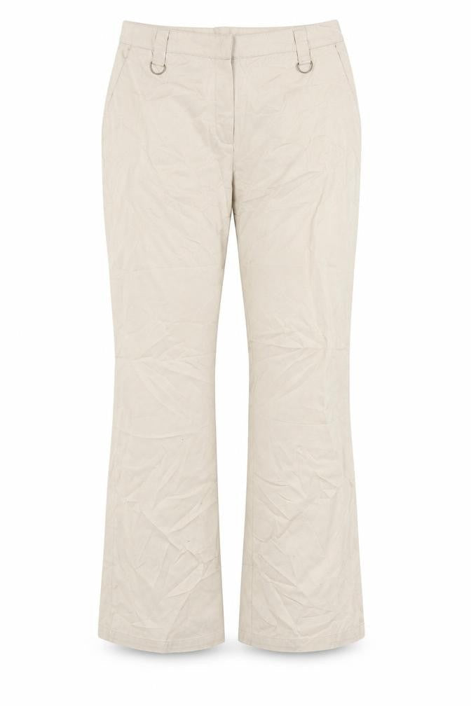 Papaya Womens Beige   Trousers  Size 16 L29 in