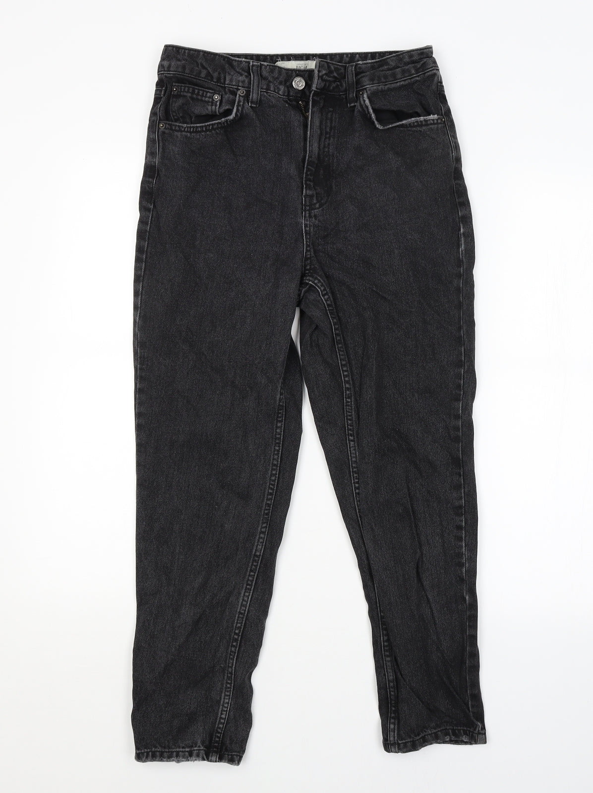 Topshop Womens Grey   Skinny Jeans Size 28 in L30 in