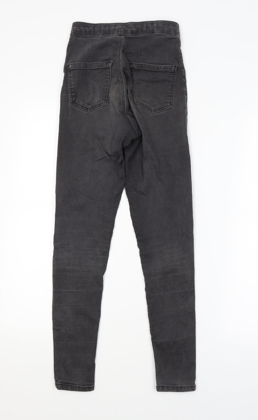 Topshop Womens Grey   Skinny Jeans Size 25 in L30 in