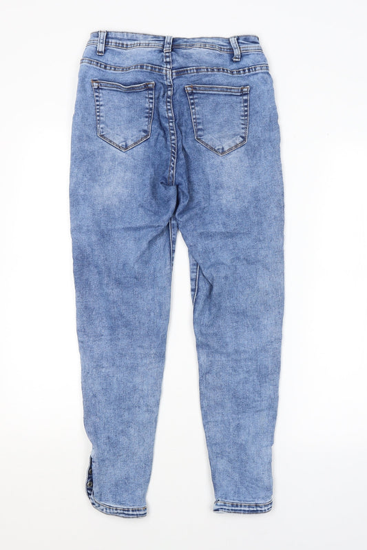 Preworn Womens Blue   Straight Jeans Size 10 L26 in