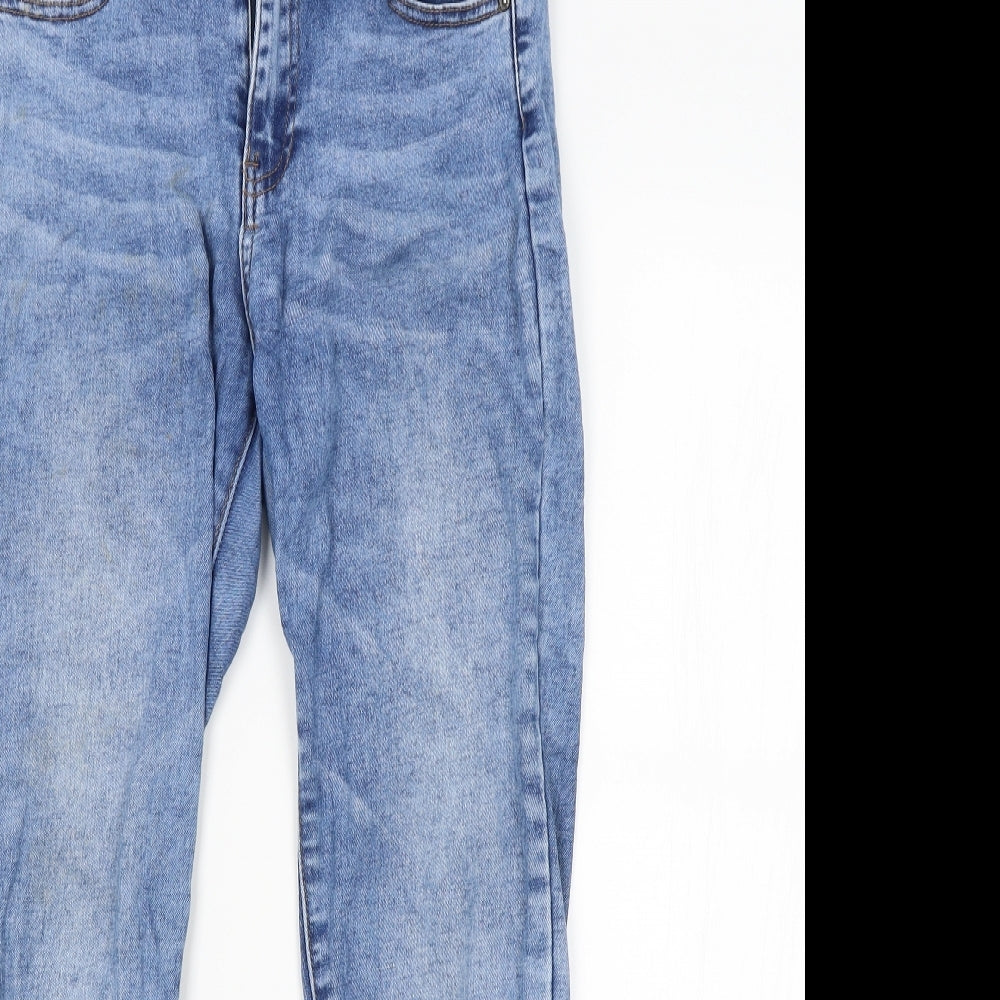 Preworn Womens Blue   Straight Jeans Size 10 L26 in