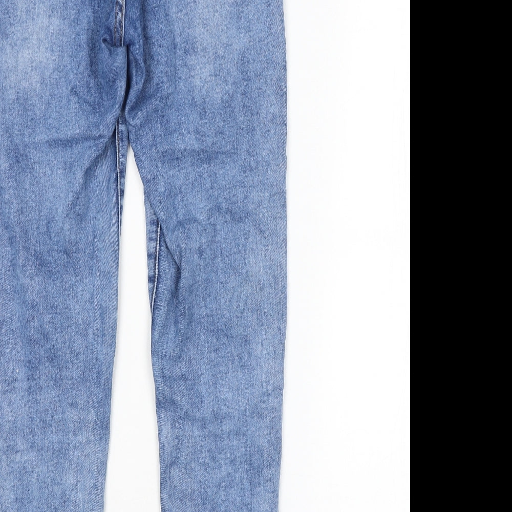 Preworn Womens Blue   Straight Jeans Size 10 L26 in