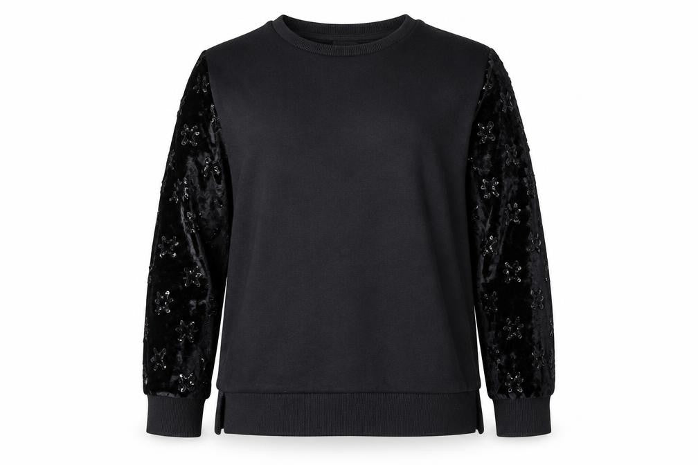 Marks & Spencer Girls Black   Pullover Jumper Size 11-12 Years