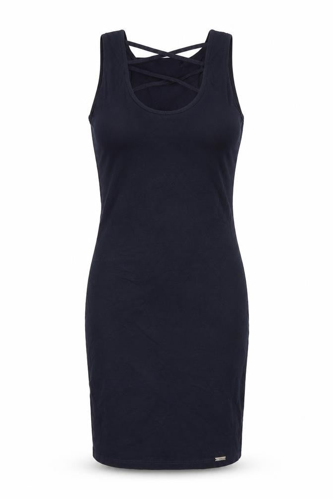 Megi Womens Blue   Tank Dress  Size S