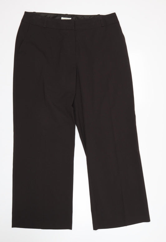 Fabrici Womens Brown   Trousers  Size 16 L30 in